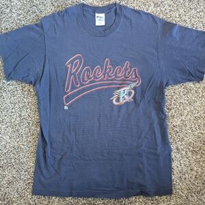 Pro Player Vintage Houston Rockets NBA Navy T-shirt|XL